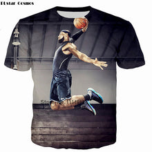 Lebron James Dunk 3D  T Shirt
