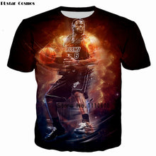 Lebron James Dunk 3D  T Shirt