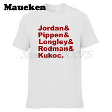 Michael Jordan Pippen Rodman Kukoc Bred 1 Supreme chicago  T Shirt