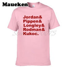 Michael Jordan Pippen Rodman Kukoc Bred 1 Supreme chicago  T Shirt