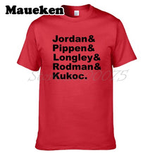 Michael Jordan Pippen Rodman Kukoc Bred 1 Supreme chicago  T Shirt