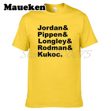 Michael Jordan Pippen Rodman Kukoc Bred 1 Supreme chicago  T Shirt