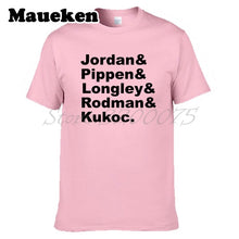 Michael Jordan Pippen Rodman Kukoc Bred 1 Supreme chicago  T Shirt