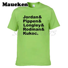 Michael Jordan Pippen Rodman Kukoc Bred 1 Supreme chicago  T Shirt